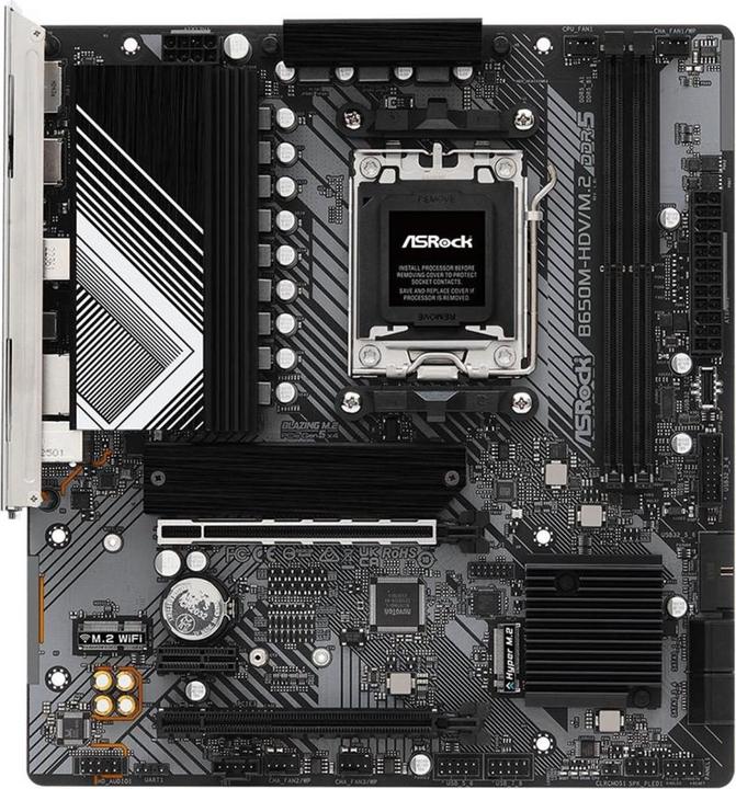 Immagine prodotto AsRock B650M-HDV/M.2 AM5 al dettaglio (AM5, AMD B650, mATX)