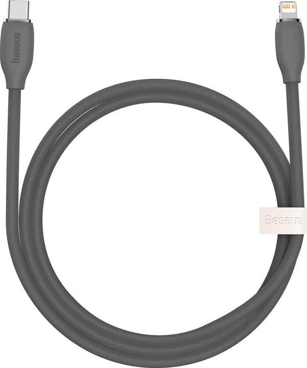 Produktbild Baseus Jelly Liquid Silica Gel Fast Charging Data Cable Type-C to iP 20W 1.2m Black (1.20 m, USB 2.0, 20 W)