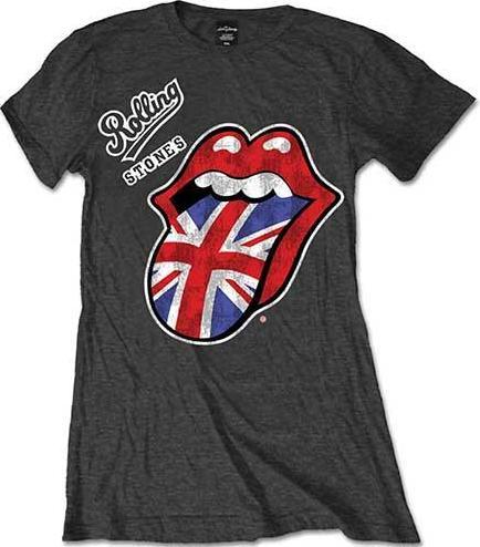 Immagine prodotto The Rolling Stones Maglietta Bandiera del Regno Unito Logo Donna (XL)