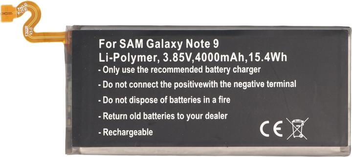 Actual product image AccuCell Akku Samsung Galaxy Note 9