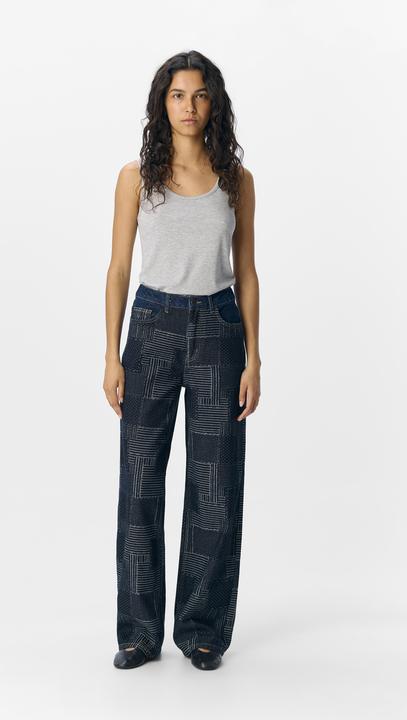 Actual product image Object Patchwork Wide Fit Jeans (S)