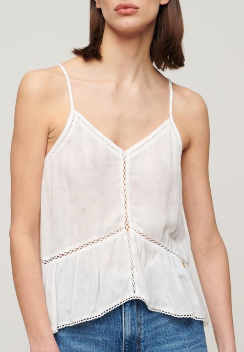 Actual product image Superdry Ladder Trim Cami Top (16)