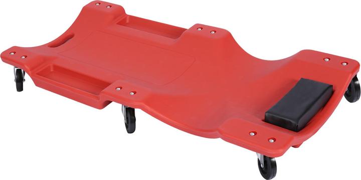 Produktbild Wiltec Wilitec Montagerollbrett 102x48cm Montageliege Rollbrett Werkstattliege Fächer