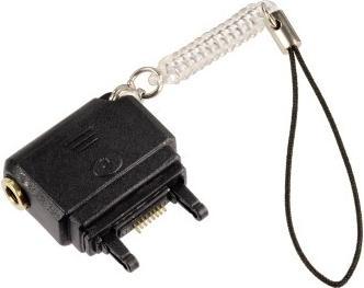 Actual product image Hama mini" Mobile Music Adapter for Sony Ericsson W880i, Black (Jack socket)