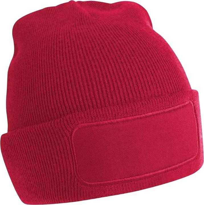 Actual product image Beechfield Unisex Adult Patch Beanie