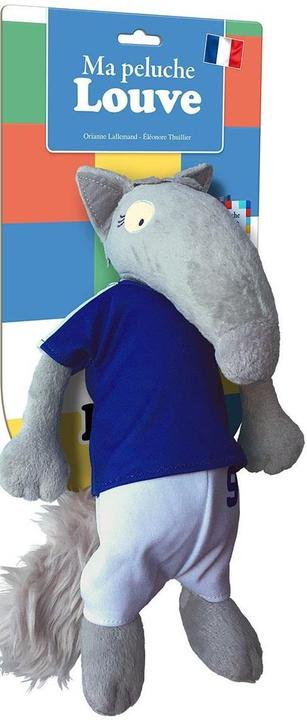 Produktbild Ma peluche Louve footballeur (17 cm)