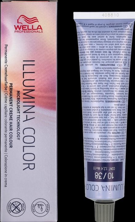 Produktbild Wella Illumina Color (10/38 hell-lichtblond gold-perl)