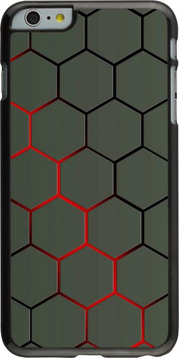 Produktbild PhoneLook Hülle Geometric Line red (Apple iPhone 6s Plus, Apple iPhone 6 Plus)