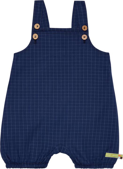 Actual product image loud + proud Short dungarees in fine check (80)