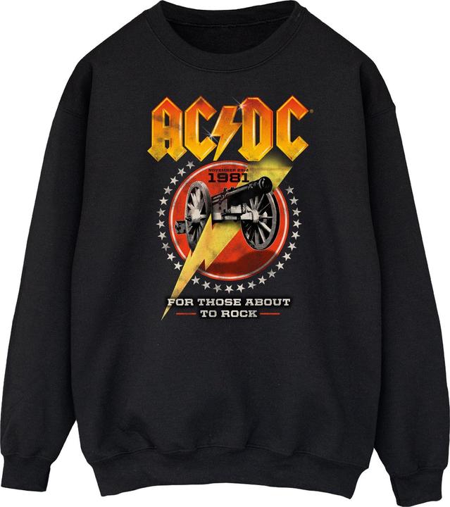 Immagine prodotto AC/DC Felpa uomo For Those About To Rock 1981 in cotone (4XL)