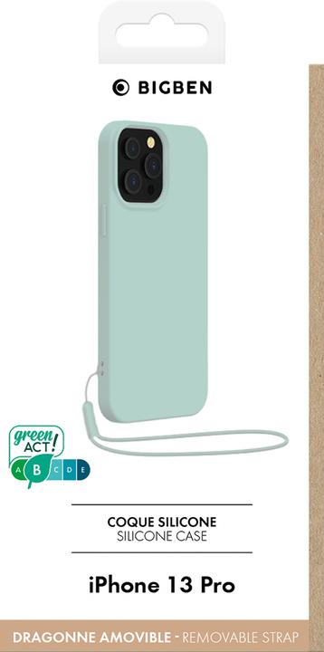 Produktbild Komsa Dėklas BIGBEN do iPhone 13 PRO MIĘTOWY (Apple iPhone 13 Pro)