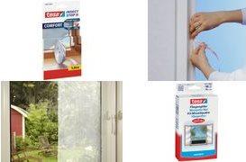 Actual product image tesa Insect screen STANDARD for windows, with Velcro tape, without drilling (150 x 180 cm)