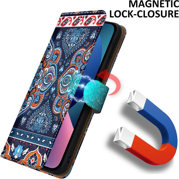 Immagine prodotto Cadorabo Copertina del libro con stampa (Apple iPhone 13 mini)