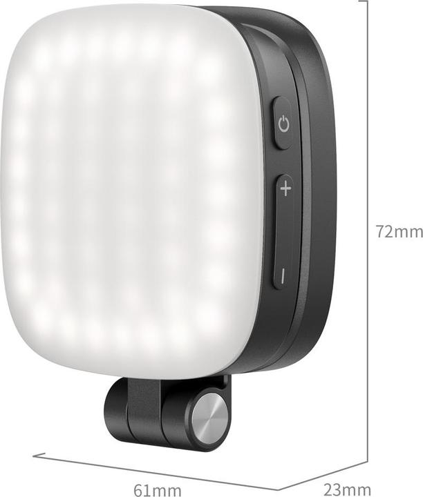 Immagine prodotto SmallRig Vibe P48 Detachable Mobile Phone LED Video Light (Black) 4656 (Videocamera)