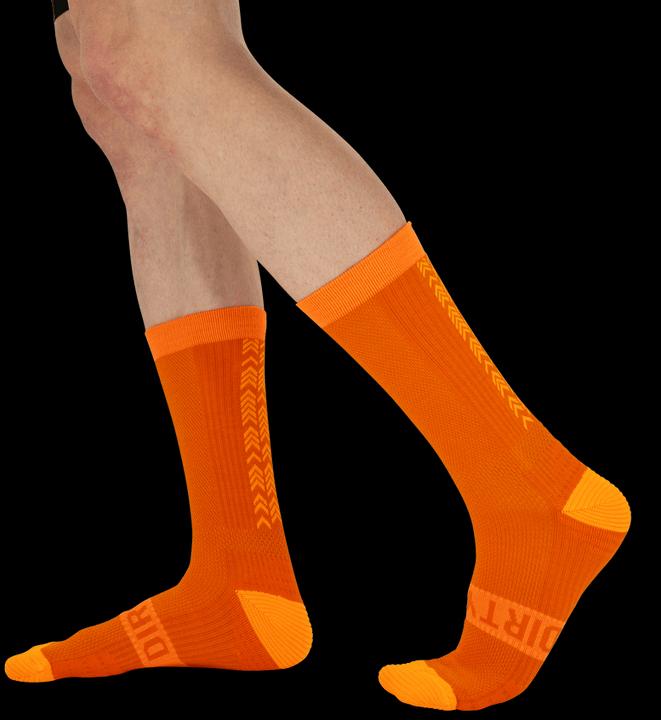 Actual product image Dirtysox Running Merino - Pro - Arrows - Orange (40 - 43)