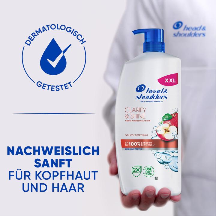 Produktbild Head & Shoulders Clarify & Shine (800 ml, Flüssiges Shampoo)