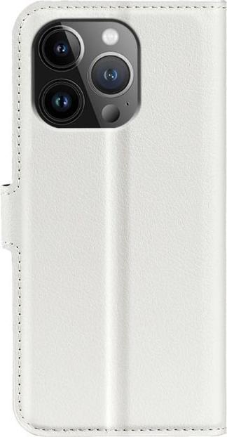 Actual product image MU Classic Litchi Leather Bookcover Series (Apple iPhone 15 Pro)