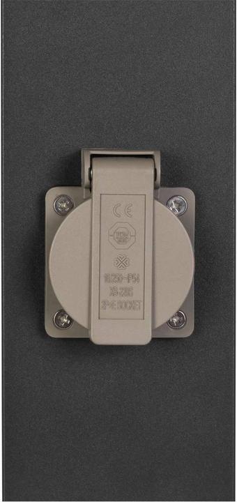 Productafbeelding Grafner Staande lamp met 2 stopcontacten (E27, IP44)