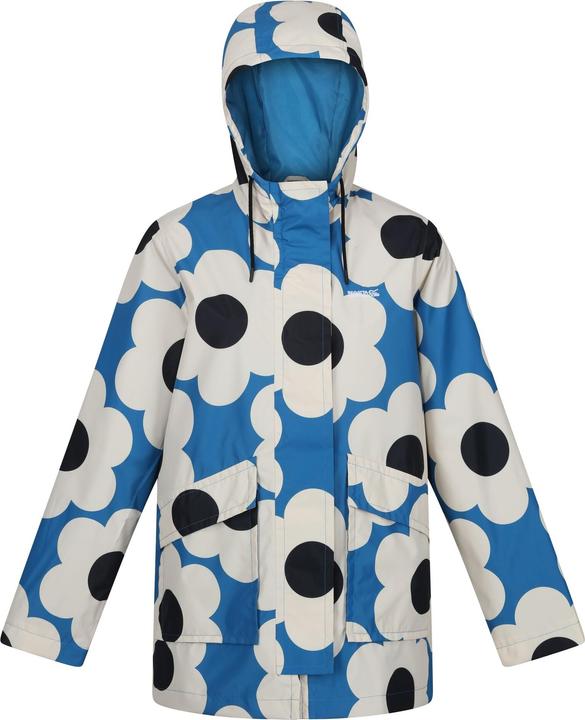 Actual product image Regatta Womens/Ladies Orla Kiely Swing II Sixties Daisy Waterproof Jacket (40)