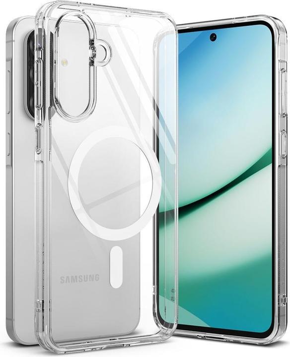 Produktbild Ringke Fusion Magnetic MagSafe Case for Samsung Galaxy A36 / A56 5G - Transparent (Samsung Galaxy A56, Samsung Galaxy A36)
