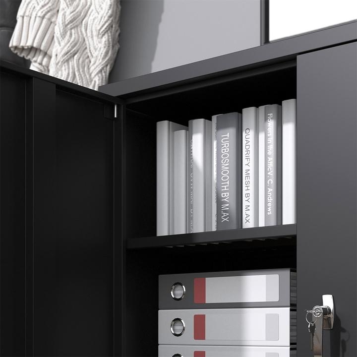 Produktbild Vicco Metallschrank (85 x 39 x 90 cm)