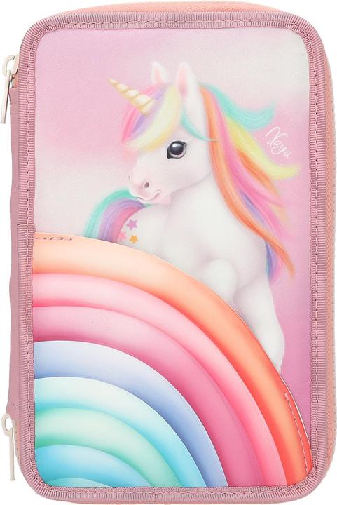Produktbild Depesche Ylvi 3-Fach Federtasche Farbwolke inkl. Stifte