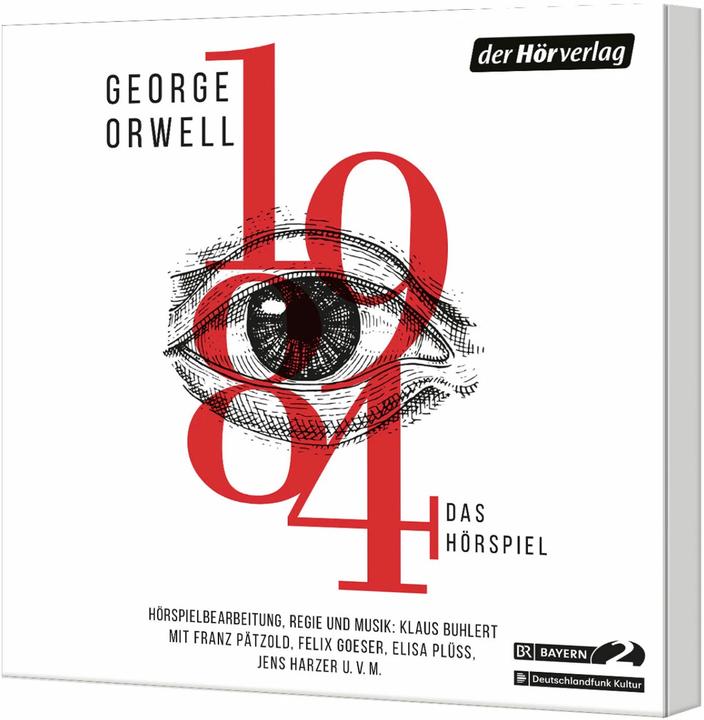Produktbild 1984 (George Orwell, Michael Walter, Wolfram Koch, Klaus Buhlert, Felix Goeser, Jens Harzer, Elisa Plüss, Franz Pätzold, Katarina Agathos, Deutsch)