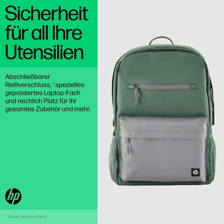 Actual product image HP Campus Green Backpack (17 l)