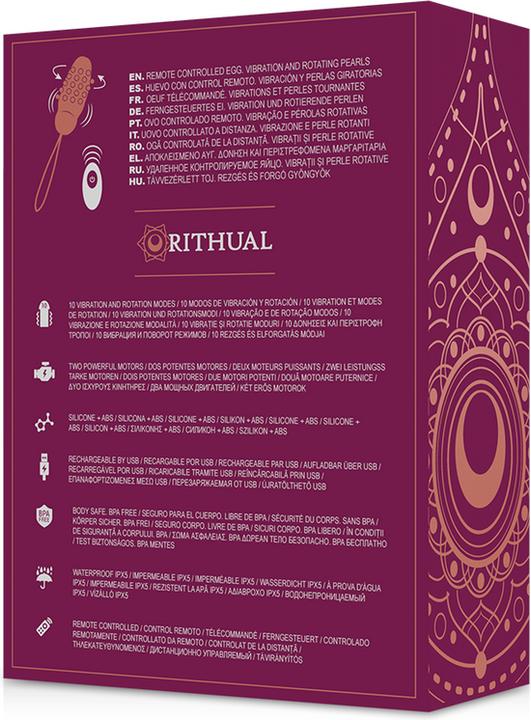 Image du produit Ritual OEuf vibrant "Eska" avec perles