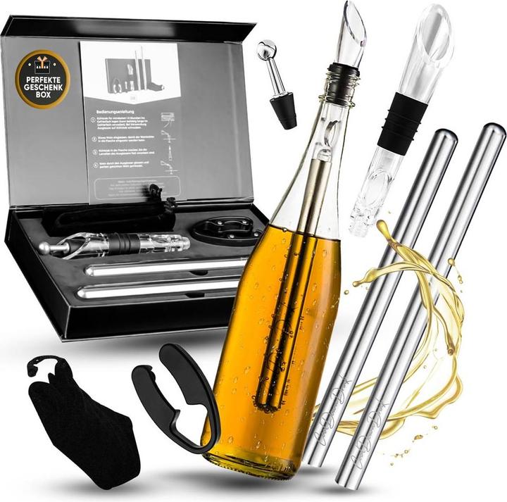 CoolDownDrink Weinkühlstab-Set, 6-teilig von (Thermomètre à vin)