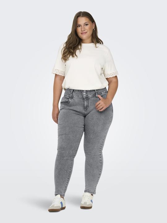 Actual product image Only CARANNA Medium waist skinny fit jeans Flared fit jeans (W42/L32)