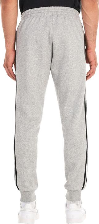 Actual product image adidas Mens Fleece 3 Stripes Cuffed Tapered Jogging Bottoms (M)