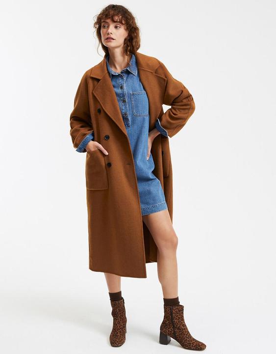 Image du produit La Redoute Collections Robe courte en jean Signature ALBANE (48)