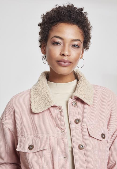Actual product image Urban Classics Ladies Oversize Sherpa Corduroy Jacket (XL)
