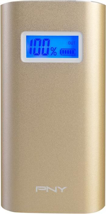 Produktbild PNY PowerPack Alu Digital 5200 Gold (5200 mAh, 19.24 Wh)