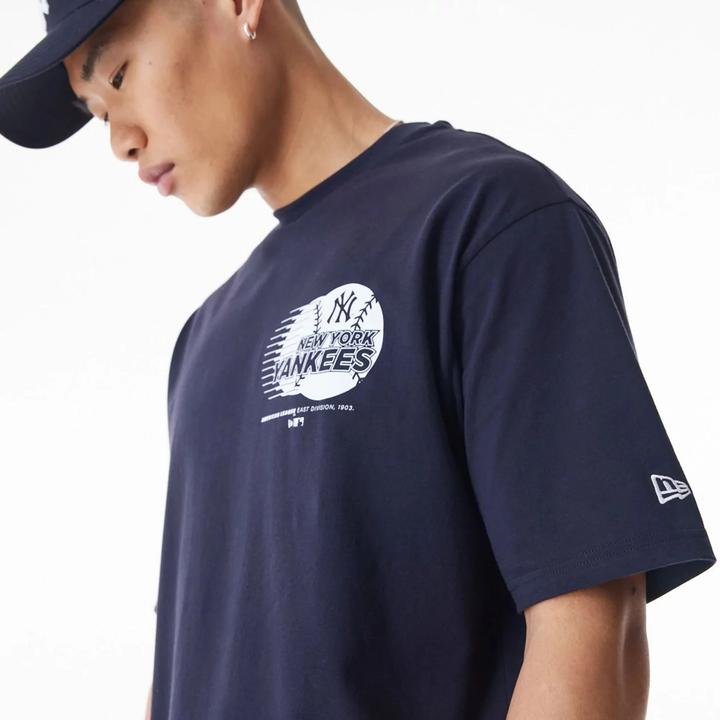 Actual product image New Era t-shirt new york yankees baseba graphic (L)