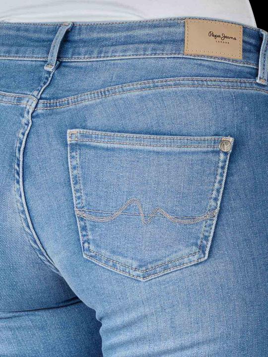 Actual product image Pepe Jeans Pixie Skinny Fit Light Blue (W24/L30)