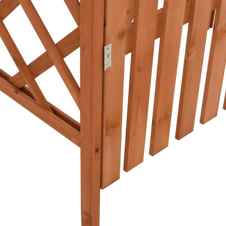 Immagine prodotto VidaXL Pergola con cancello (116 cm, 40 cm)