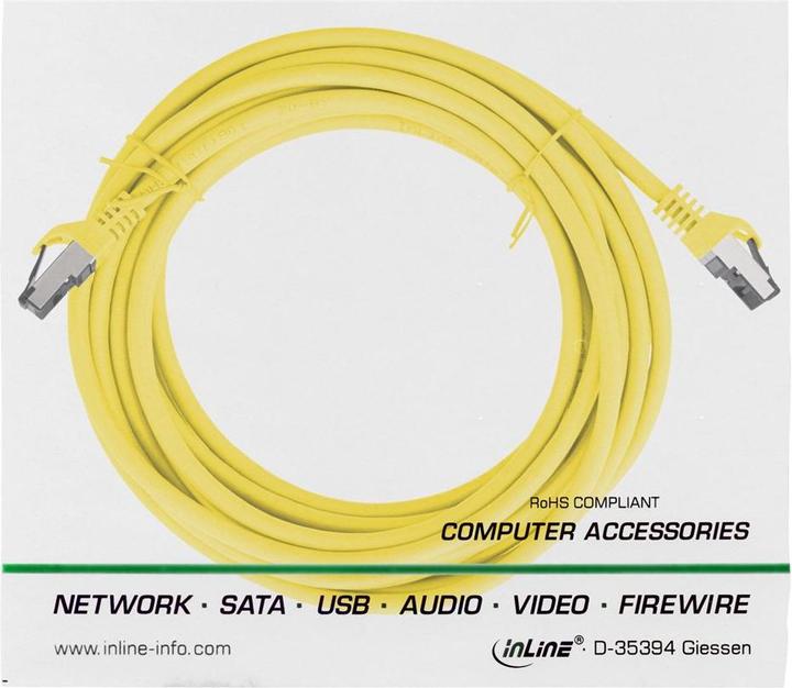 Actual product image InLine Patch cable (S/FTP, CAT8.1, 10 m)