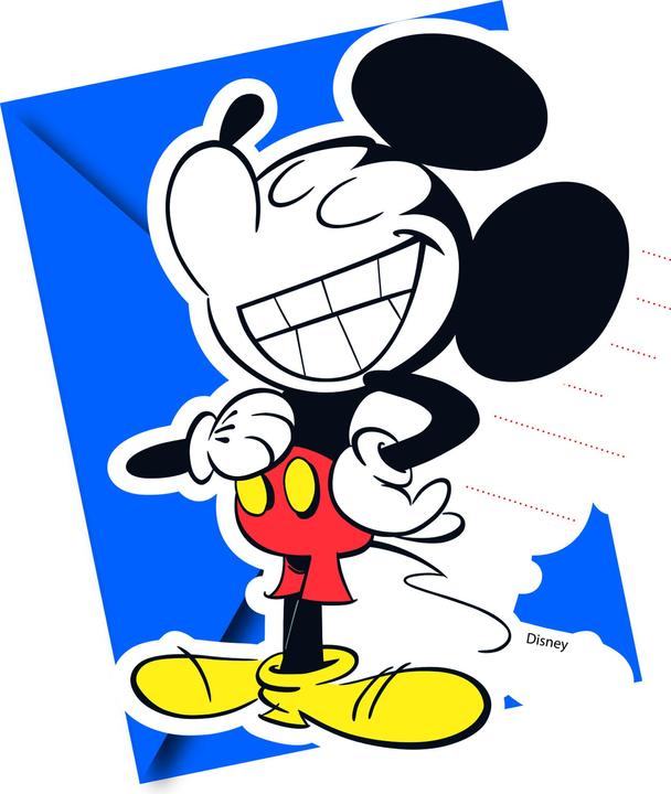 Produktbild JT Lizenzen Mickey Mouse Einladungskarten