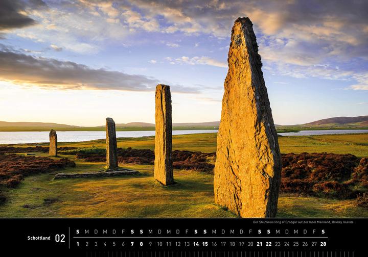 Produktbild Schottland Premiumkalender 2026 (50 x 35 cm, Harter Einband, Deutsch)