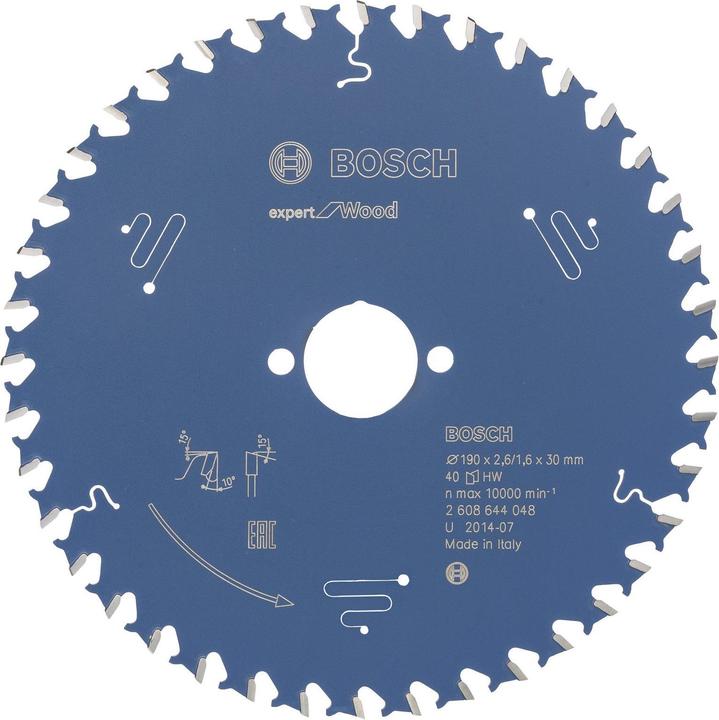 Actual product image Bosch Professional Zubehör Circular saw blade Expert for Wood