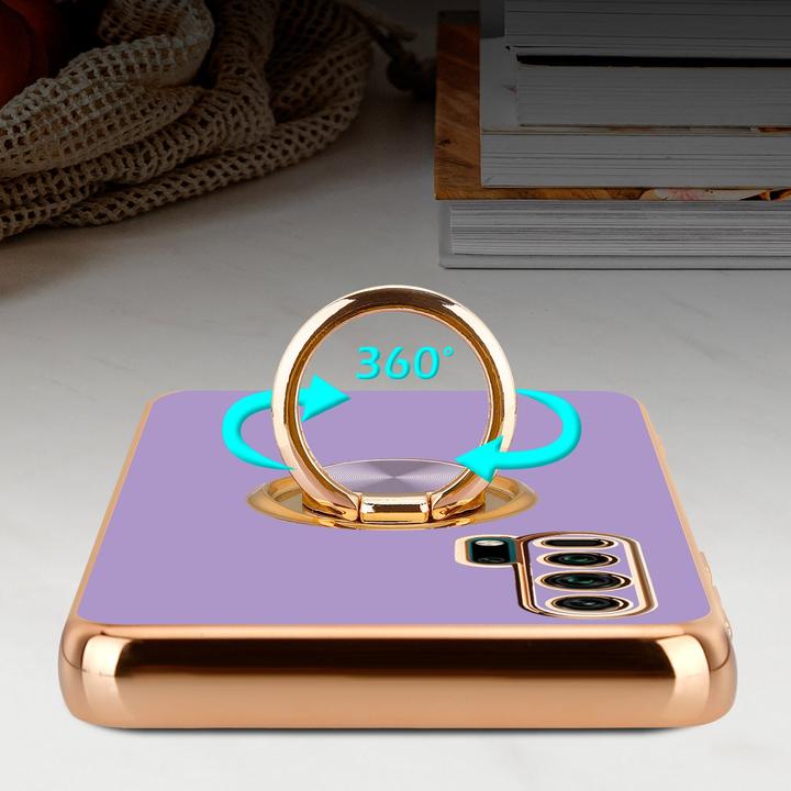 Immagine prodotto Cadorabo Custodia per Honor 20 PRO in TPU con protezione della fotocamera e anello LM089 Style (Honor 20 Pro)