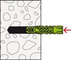 Actual product image Fischer Universald. UX Green 8x50 R S K (5) (5 pcs.)