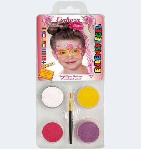 Actual product image Eulenspiegel Unicorn make-up set