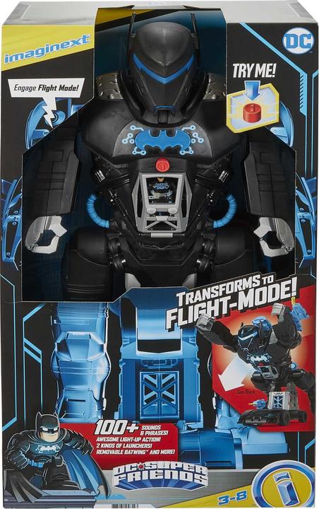 Actual product image Mattel Imaginext DC Super Friends Bat-Tech Batbot