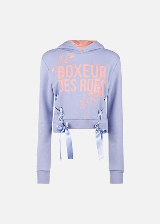 Actual product image Boxeur des Rues Hooded Sweatshirt With Laces (L)