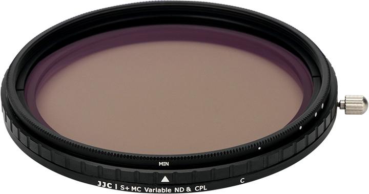 Image du produit JJC F NC62 2 In 1 Filtre ND variable + CPL (Filtre gris neutre)