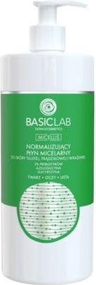 Actual product image BasicLab BASICLAB Micellis normalizujący płyn micelarny do skóry tłustej, trądzikowej i wrażliwej 2% (Micelle water)