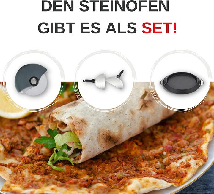 Actual product image Eratec Pizza oven